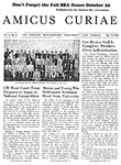 Amicus Curiae, October 19, 1955